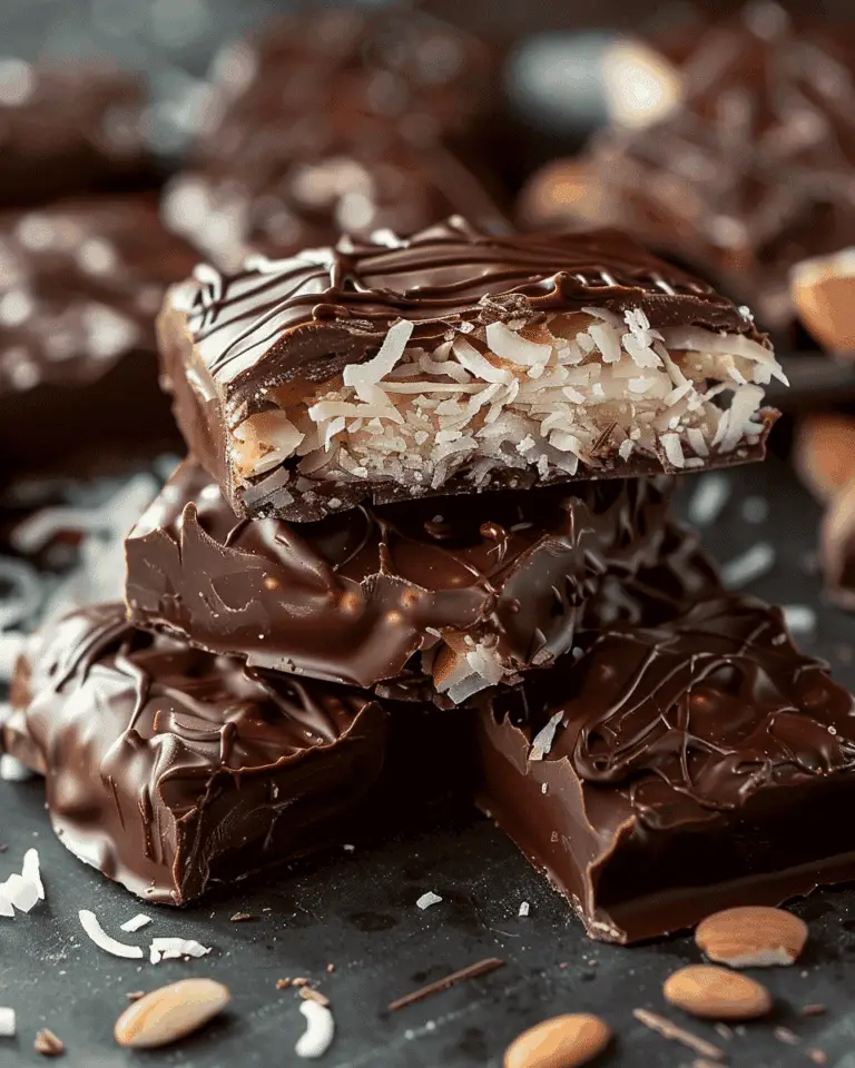 How to Make Coconut Chocolate Bars – Chewy, Rich & Simple Recipe