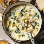 White Lasagna Soup