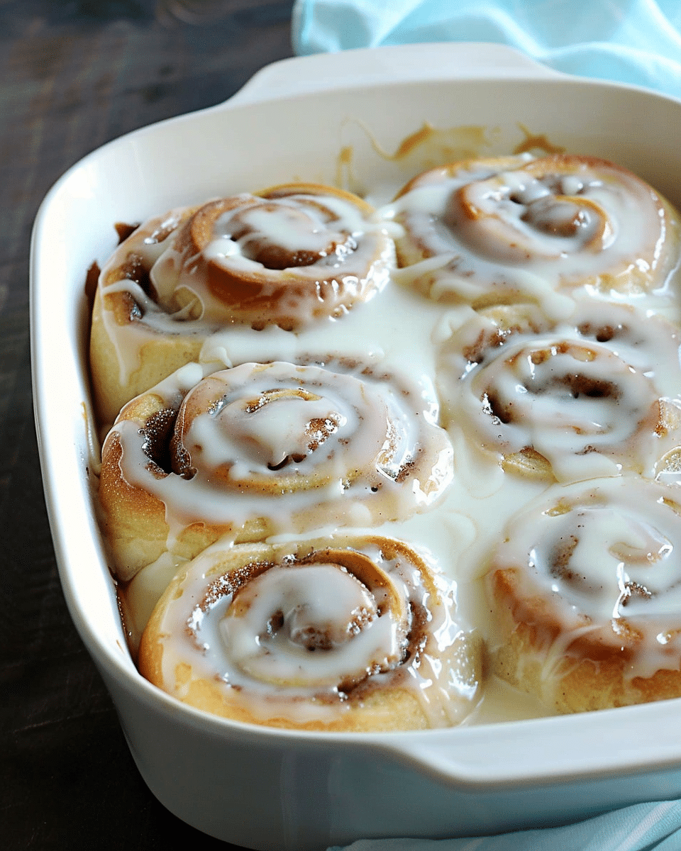 Easy One Hour Cinnamon Rolls Recipe (Ooey Gooey)