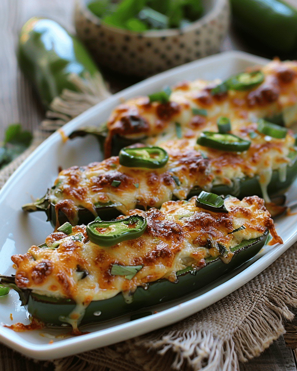 Cheesy Jalapeño Pepper Poppers