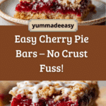 Cherry Pie Bars (From Scratch) Recipe
