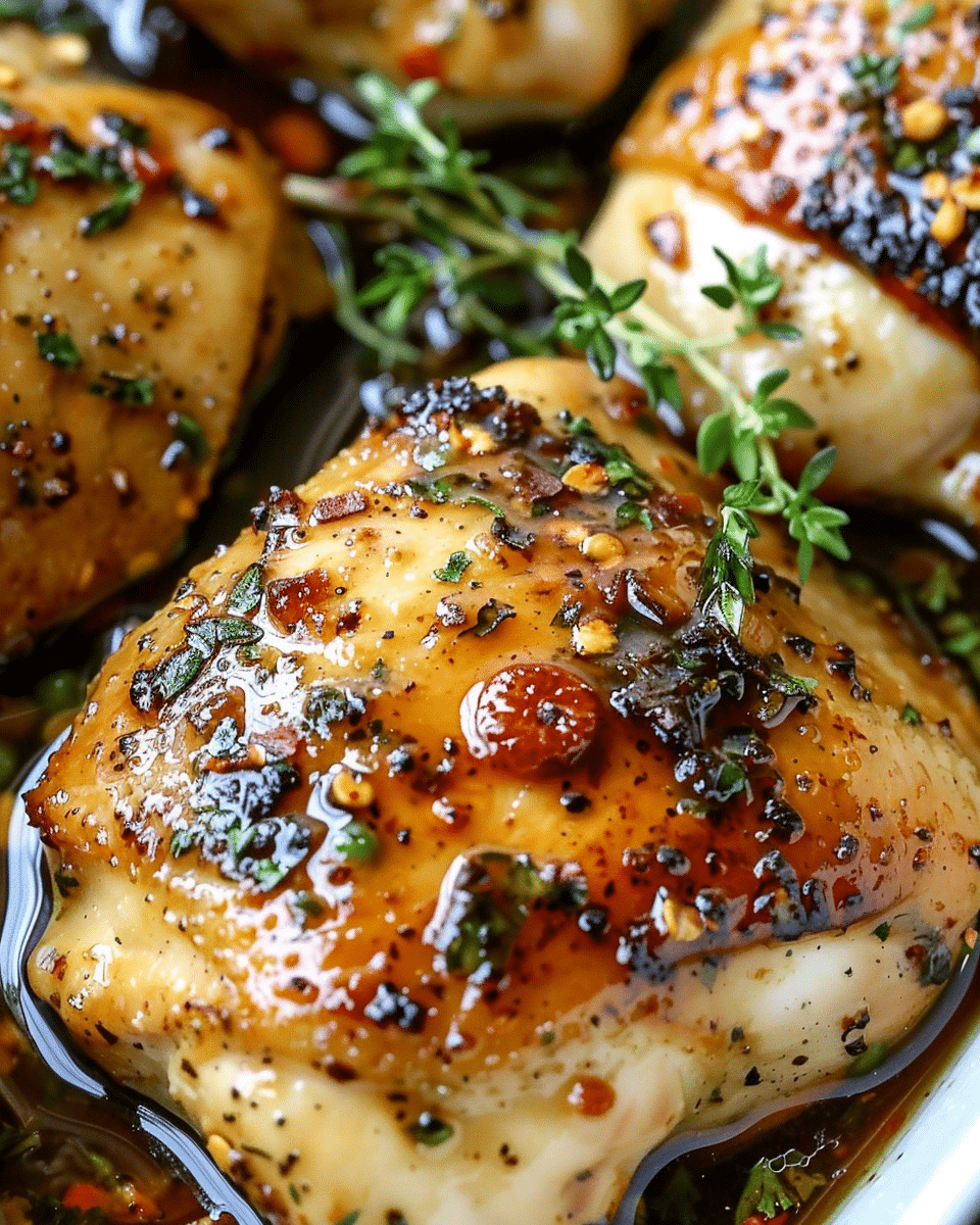 Easy Baked Honey Dijon Chicken