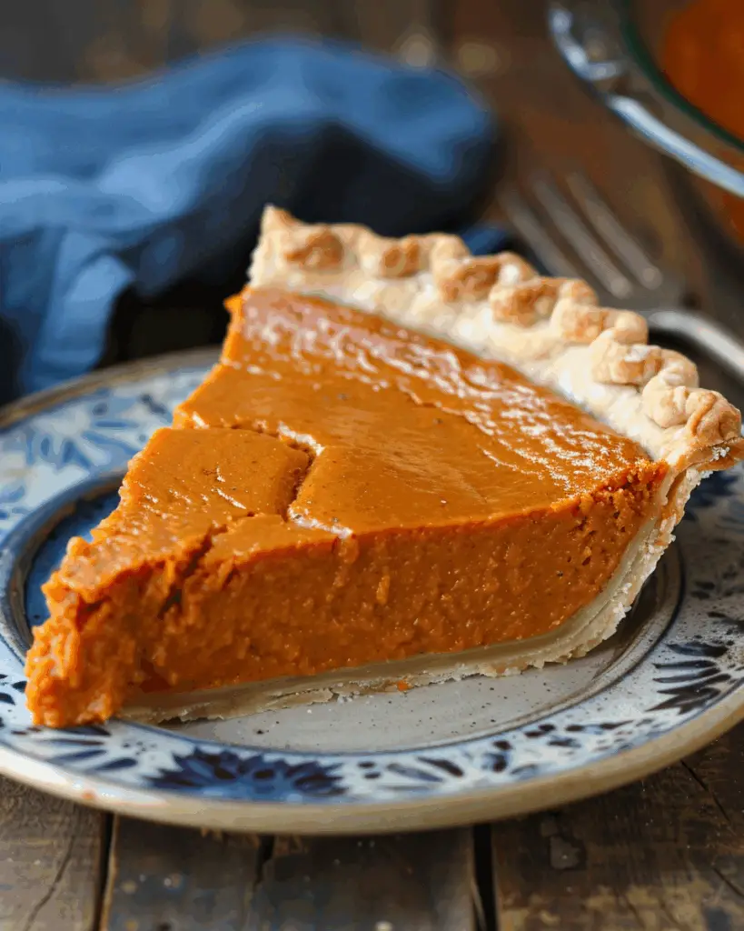 Creamy Sweet Potato Pie Recipe