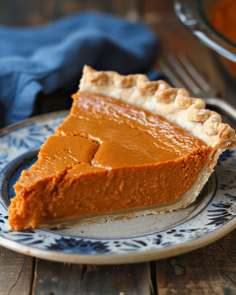 Creamy Sweet Potato Pie Recipe