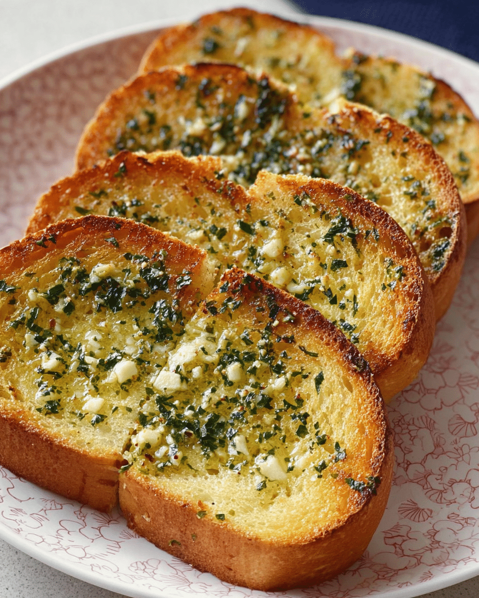 Air Fryer Garlic Bread