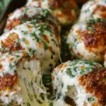 Melted Mozzarella & Ranch Chicken Bombs