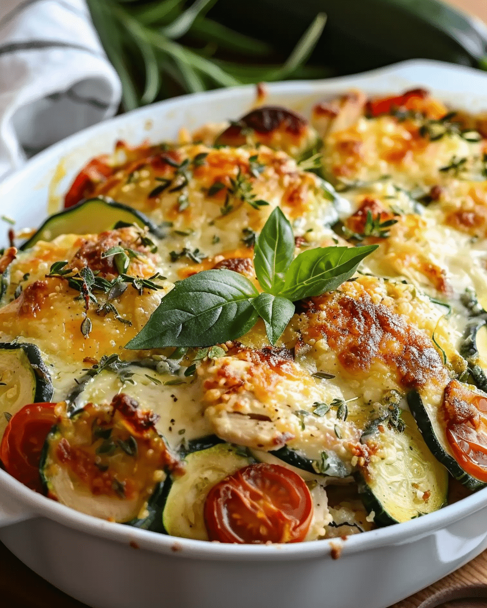 Chicken Zucchini Bake