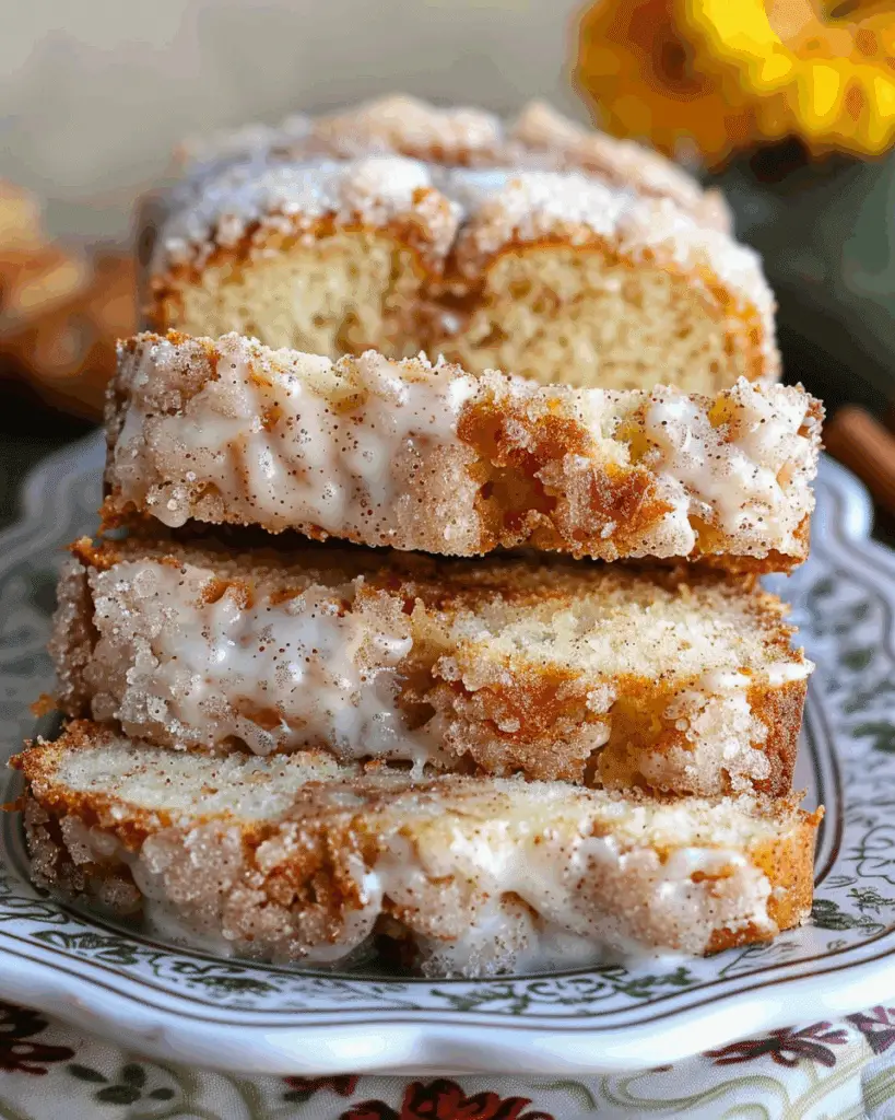 Cinnamon Donut Bread Loaf