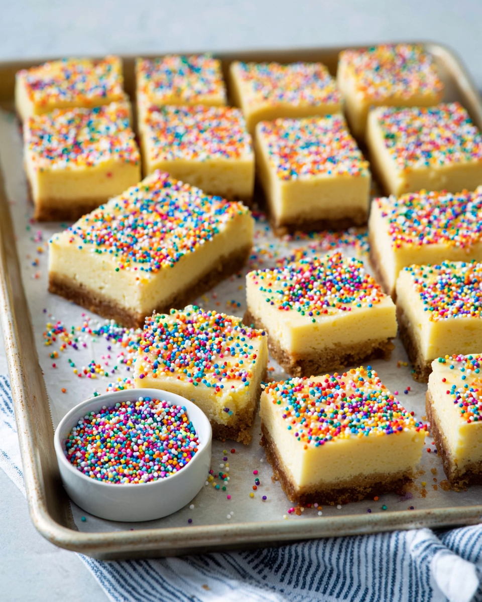 Sugar Cookie Cheesecake Bars