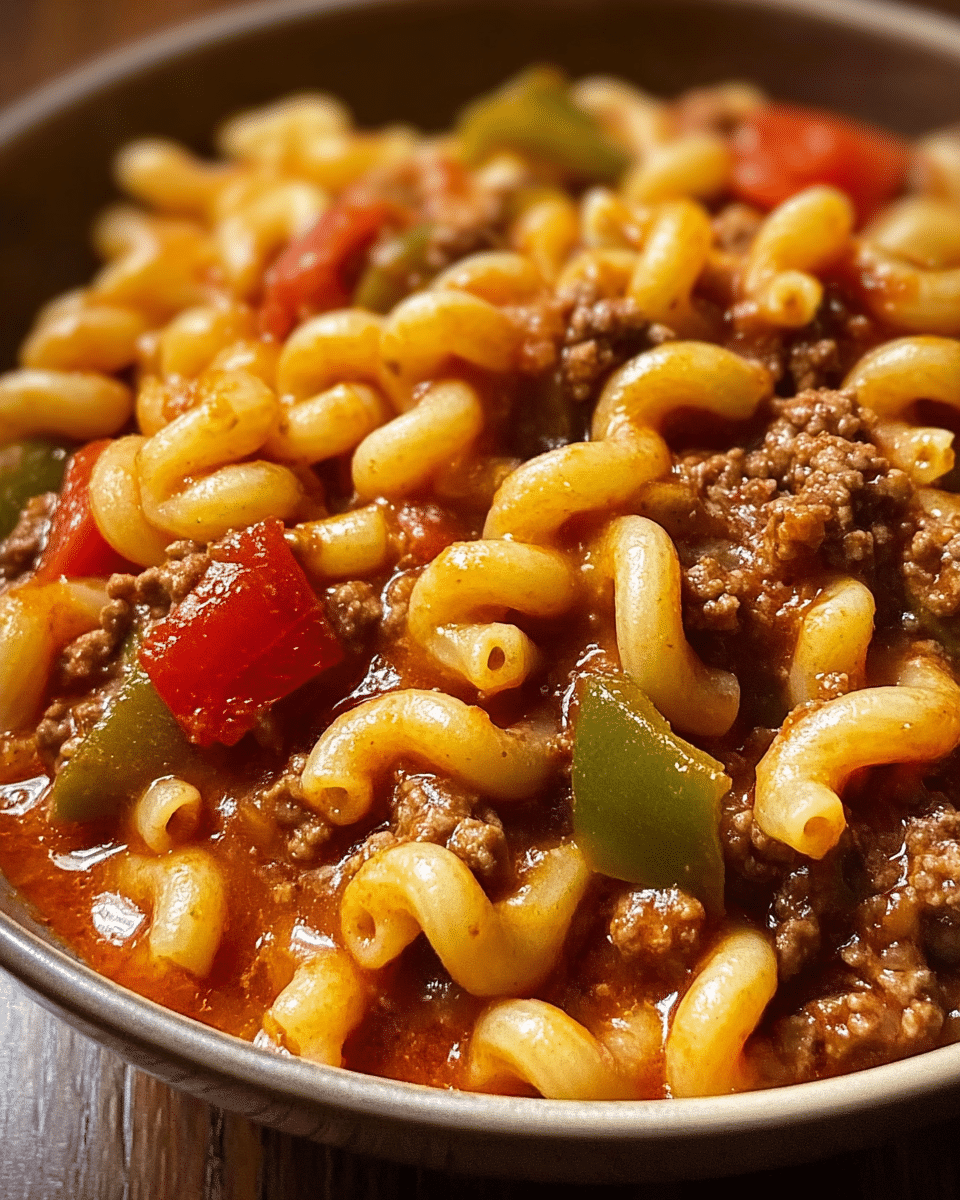 Old Fashioned Goulash