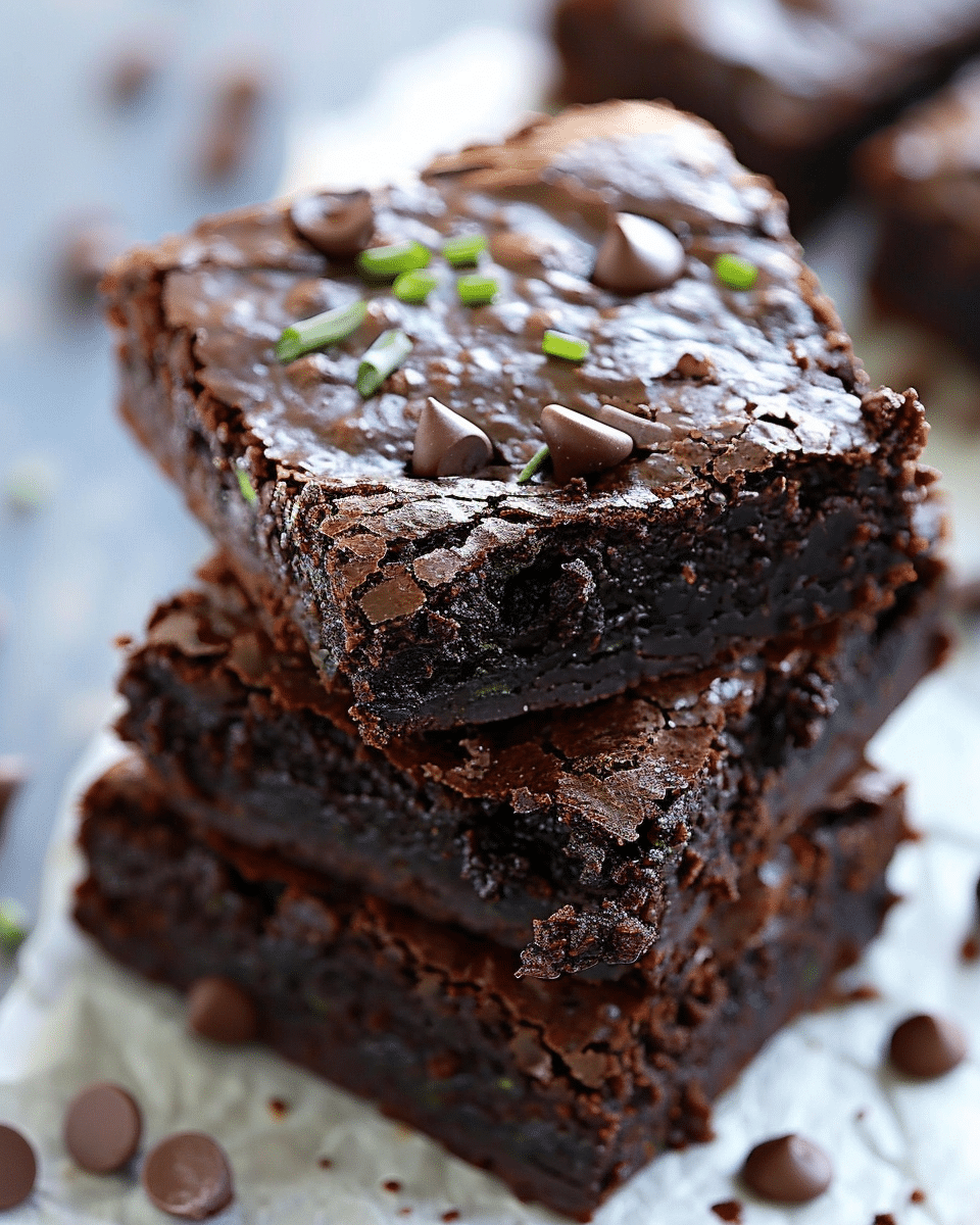 Zucchini Brownies