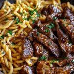One-Pot Smoky Honey BBQ Steak Pasta