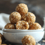 No Bake Peanut Butter Oatmeal Cookie Balls