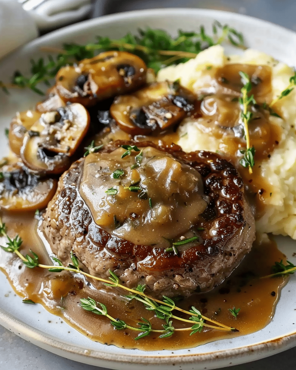 Bobby Flay Salisbury Steak