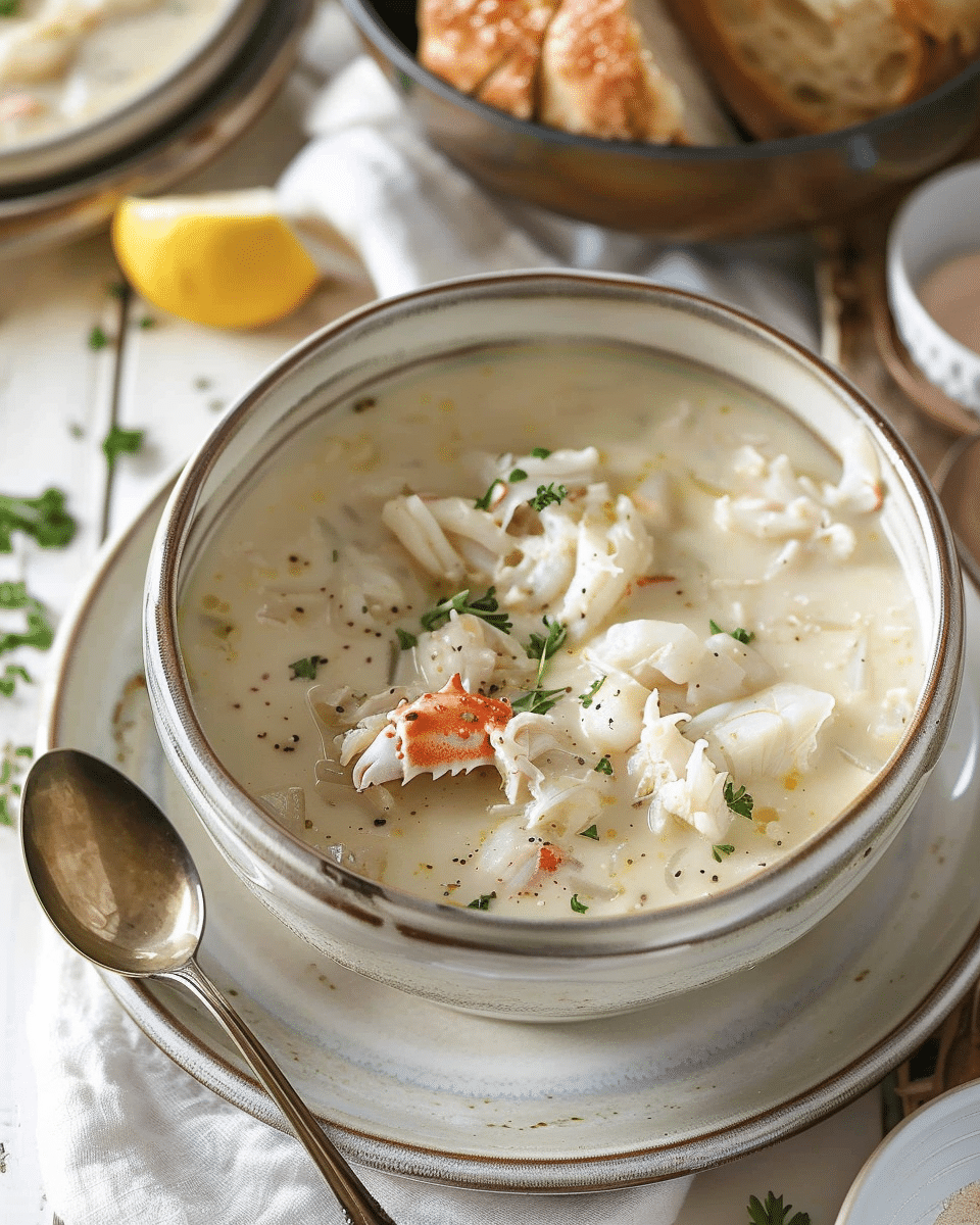Creamy Chicken and Rice Soup