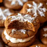 Gingerbread Cheesecake Cookies