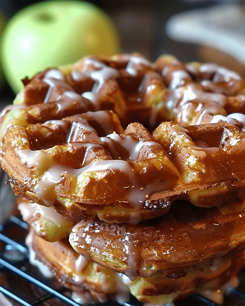 Apple Fritter Waffle Donuts – The Ultimate Cozy Brunch Hybrid