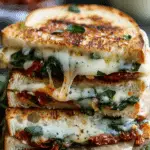 Sun-Dried Tomato, Spinach, and Ricotta Grilled Cheese
