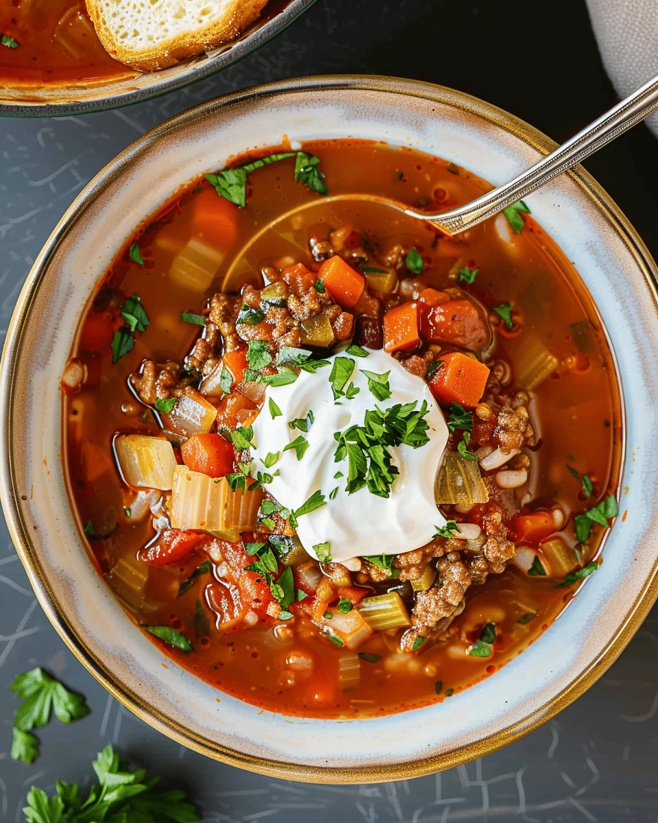 Hamburger Soup