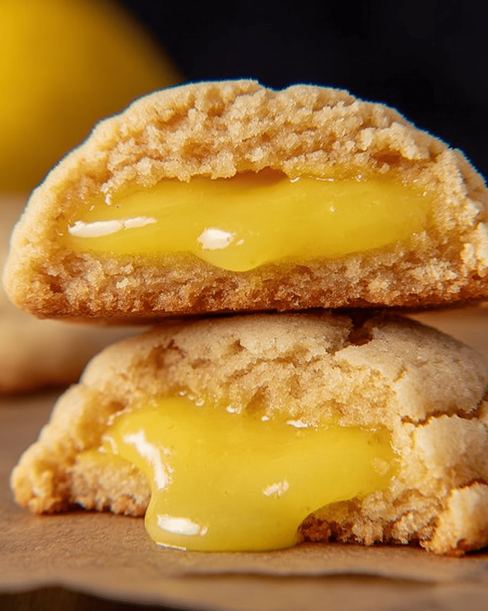 Stuffed Lemon Cookies