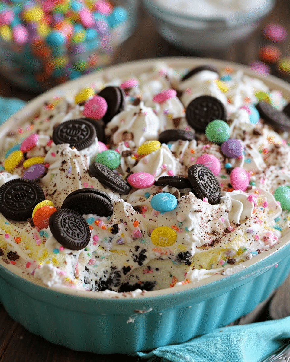 Easter Dirt Cake Casserole