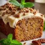 Hummingbird Bread with Heavenly Cinnamon Cream Cheese Frosting