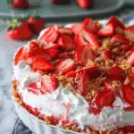 No-Bake Strawberry Cream Pie