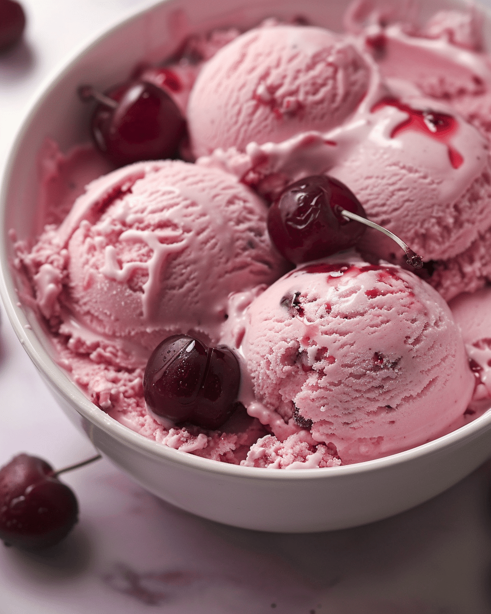 Cherry Coke Ice Cream