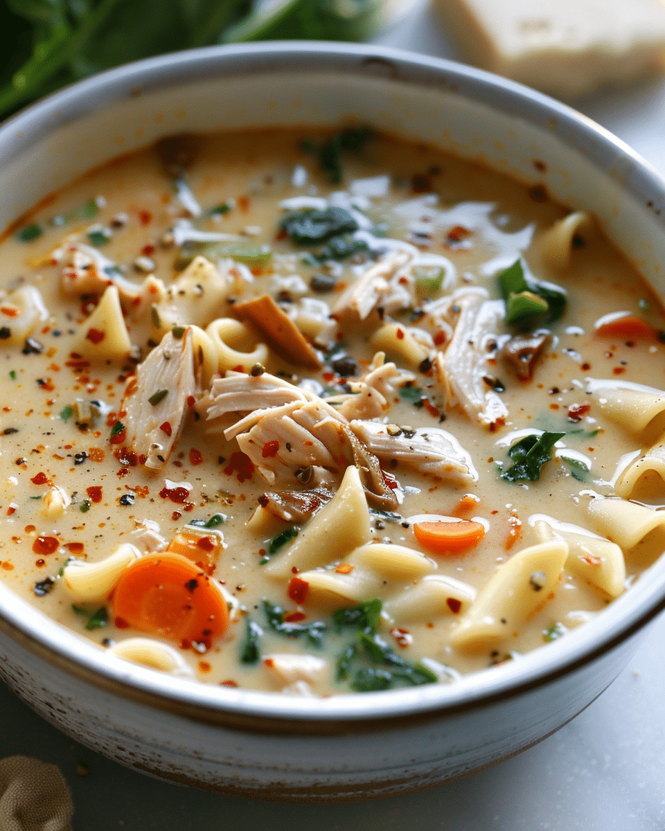 Marry Me Chicken Soup: A Cozy Classic with a Creamy Twist!