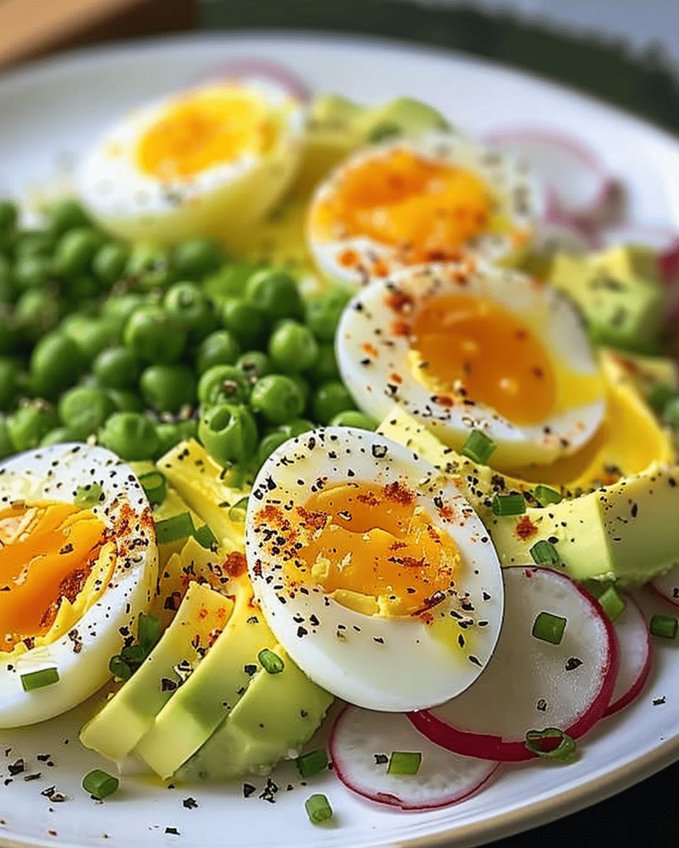 Fresh & Crunchy Egg Salad Plate