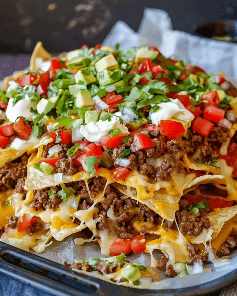 Epic Beef Nachos Supreme Recipe