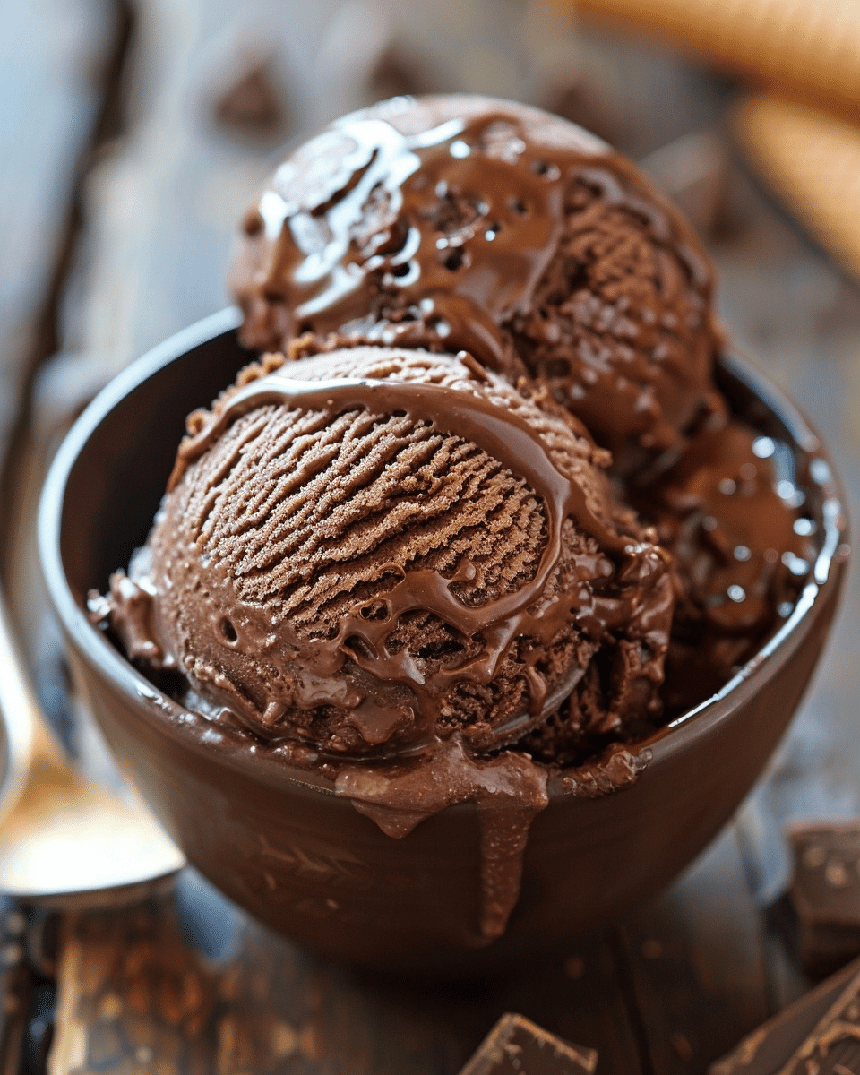 Chocolate Coated Ice Cream