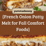 French Onion Patty Melt Recipe