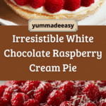 White Chocolate Raspberry Cream Pie Recipe