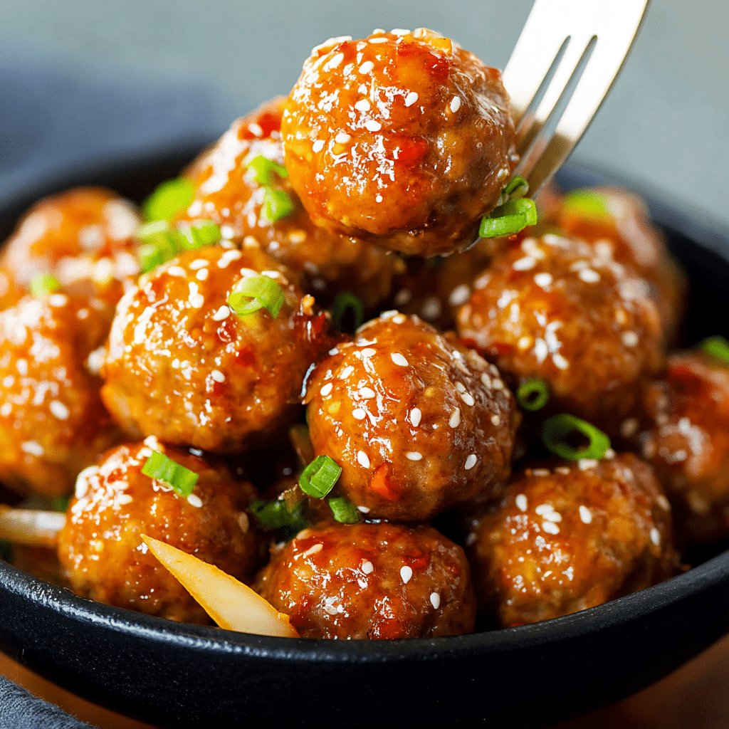 Sweet and Sour Meatballs Recipe - Recipe Image