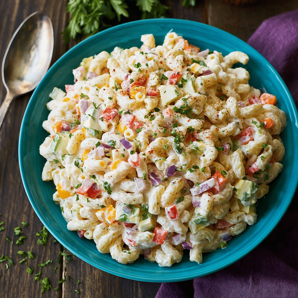 Classic Macaroni Salad Recipe - Recipe Image