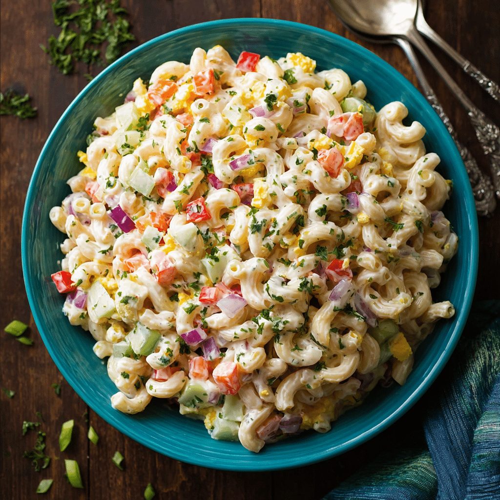 Classic Macaroni Salad Recipe - Recipe Image