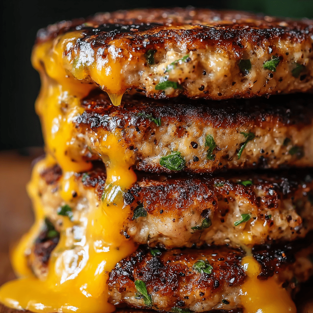 eddar Ranch Chicken Burgers Recipe - Recipe Image
