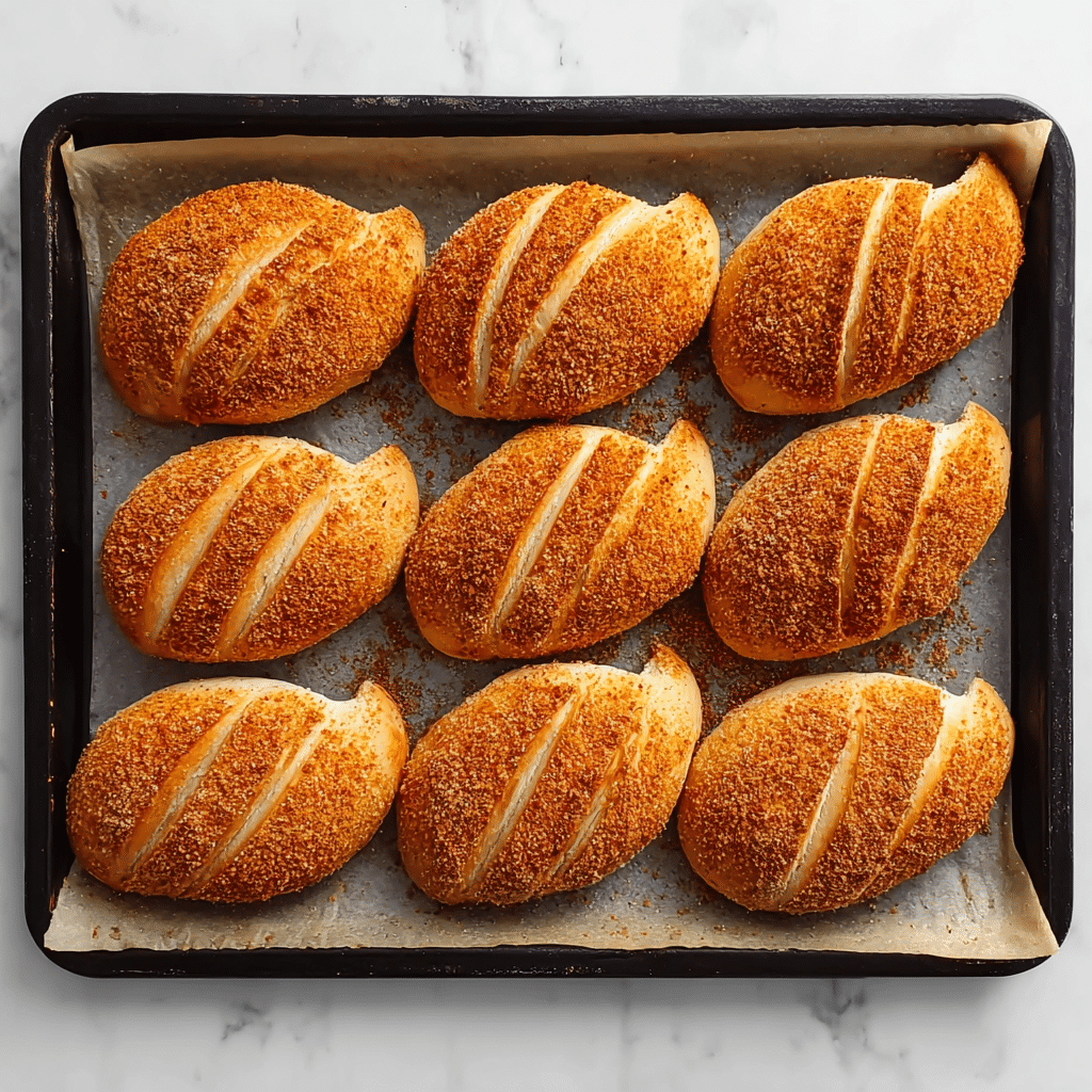 Cheesy Dynamite Chicken Buns Recipe - Recipe Image