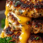 eddar Ranch Chicken Burgers Recipe