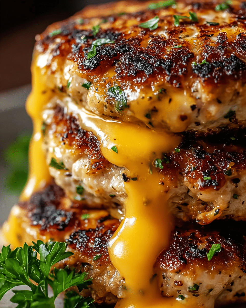 eddar Ranch Chicken Burgers Recipe