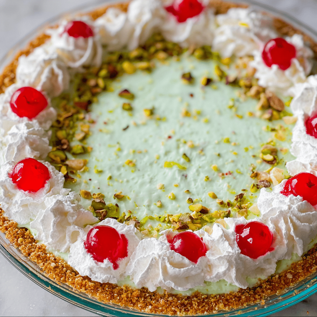 Easy Pistachio Pie Recipe - Recipe Image
