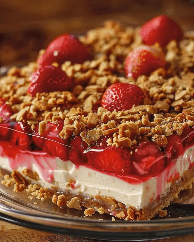 Strawberry Crunch Cheesecake
