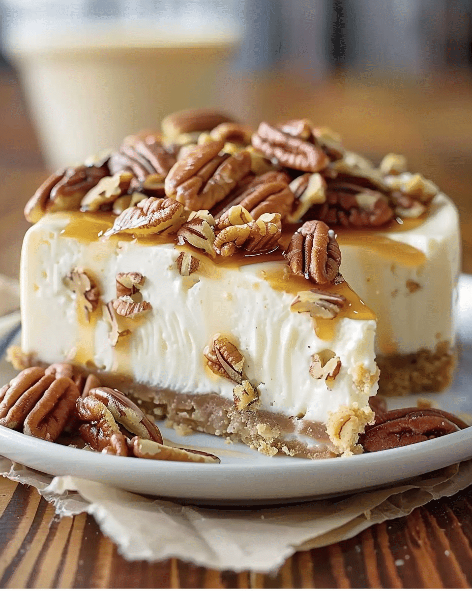 Butter Pecan Cheesecake Recipe