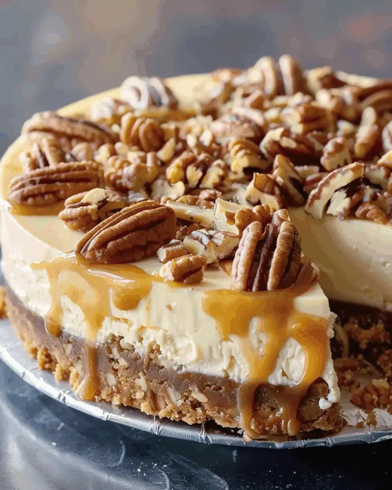 Butter Pecan Cheesecake Recipe
