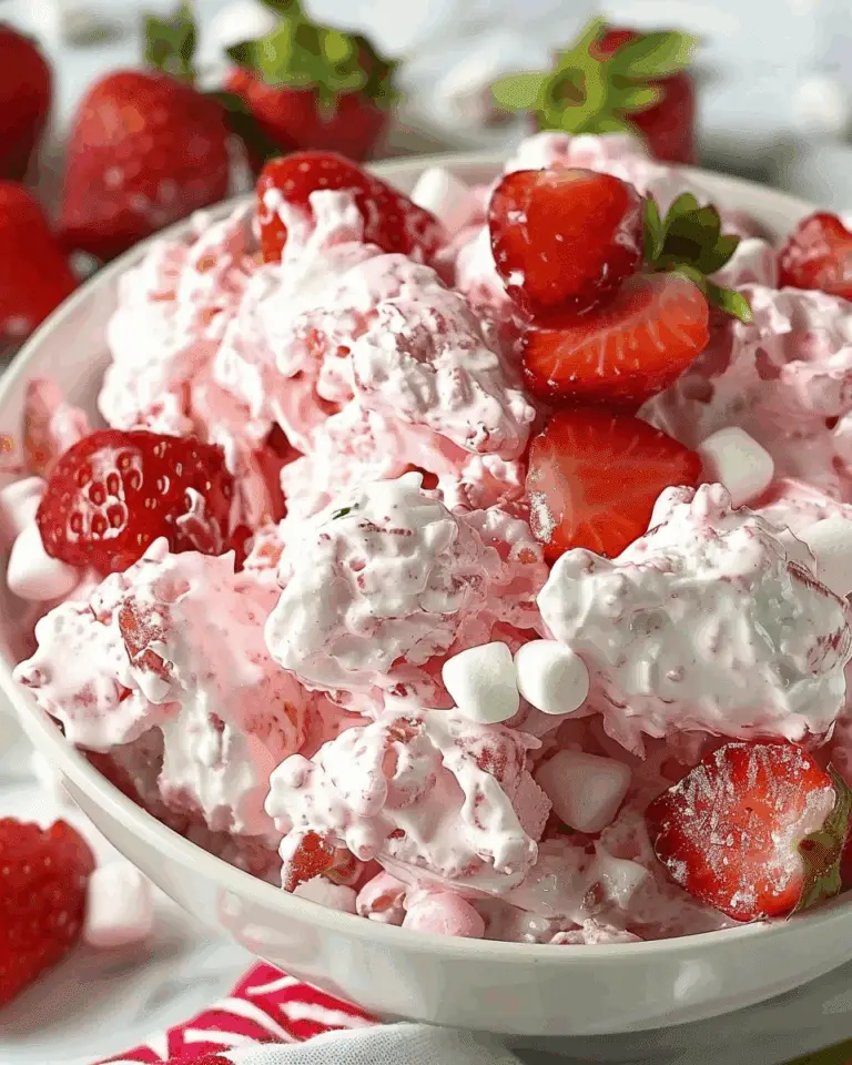 Strawberry Marshmallow Fluff Salad
