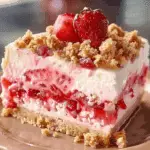 Berrylicious Strawberry Crunch Cheesecake