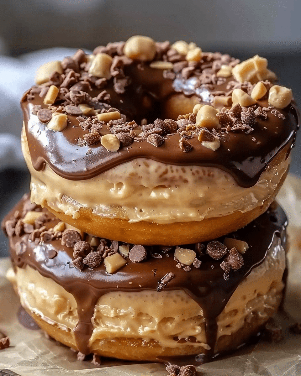 Peanut Butter Cheesecake Donut