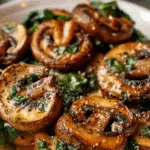Easy Sautéed Mushrooms with Spinach