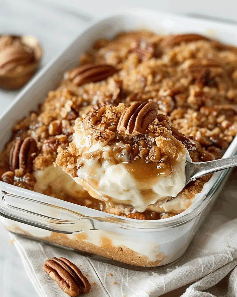 Pecan Pie Dump Cake